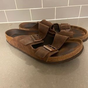 Mens Birkenstock 11.5 Brown Great Condition Used